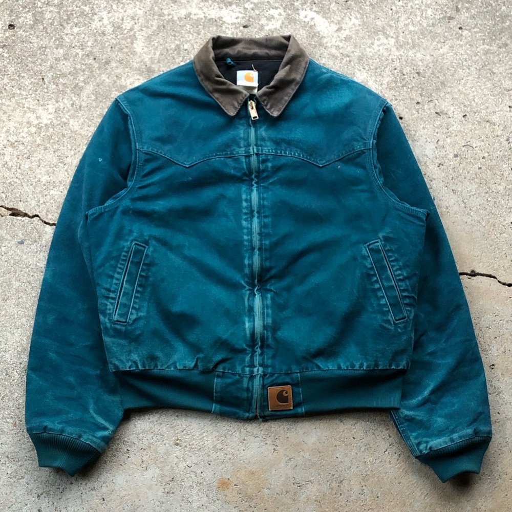 Vintage Carhartt Santa Fe J14 DTL Rare Color Jacket
